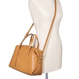 A new Day Soft Satchel Handbag yellow